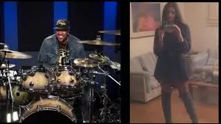Eric Moore drum jam (Eros Ramazzotti) + bonus! 5 Linear Gospel fills