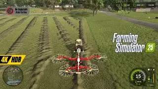 4K Farm Simulator 2025 &ndash; Relaxing Gameplay [Free to Use / No Copyright]