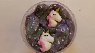 Making store bought slimes. Kawaii, Slimygloop, Shaker slime, slime mixer, unicorn slime, glitter!