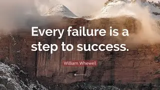 Turning Failures into Success: The William Whewell Way