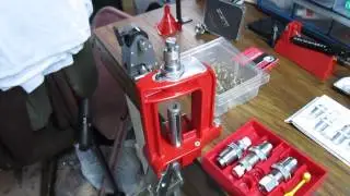 Reloading Equipment Set up