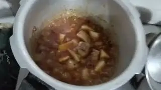 काळ्या वाटण्याची उसळ 