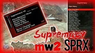 [MW2/1.14/PS3] Supremacy v6 [SPRX] + Download