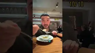 POV: Одиночный ужин таксиста в скрытом ресторане высокой кухни, отмеченном звездой Мишлен
