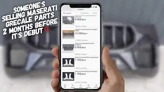 Selling Maserati Grecale Parts Online 2 Months BEFORE Its Actual Debut?!