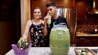 Como Hacer Una Agua Fresca De Pepino, Limon, Y Kiwi | Hilda Chavez