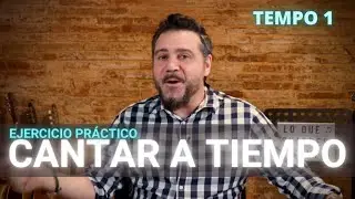 Cantar a Tiempo | Ejercicio R&Aacute;PIDO para mejorar el tempo para cantantes
