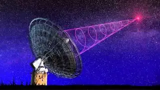 Cosmic radio burst caught red-handed