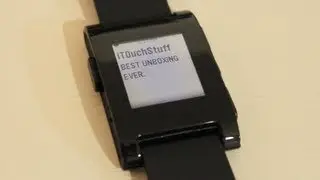 Pebble - Unboxing and Setup