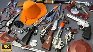 New Cowboys Guns !!! Western Toy Weapons. Wild West Guns (5K)