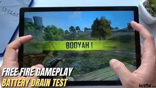 Samsung Tab A8 2022 Free Fire Gaming test | Unisoc Tiger T618, 4GB RAM