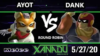S@X 355 Online Round Robin - DanK (Captain Falcon) Vs. Ayot (Fox) Smash Melee - SSBM
