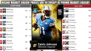INSANE MARKET CRASH! PRICES ARE SO CHEAP! THE ULTIMATE LEGEND PROMO BROKE THE MARKET! | MADDEN 20