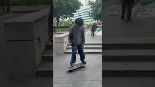 Downtown LA skating #skateboarding