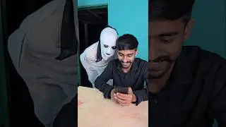 The Selfie Drama: 👻Ghost Takes Revenge!🤣😱😳 #Shorts #Funny
