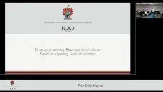 Inaugural Lecture (2021): Prof Delia Haynes - Adventures in crystal engineering