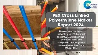 PEX Cross Linked Polyethylene Market Report 2024 | Forecast, Market Size & Growth