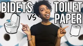 BIDET VERSUS TOILET PAPER | What's better: bidets vs toilet paper, bamboo toilet paper, family cloth
