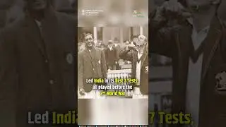 Remembering the first captain of Indian Cricket team  Col. C. K. Nayudu