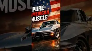 The 1960s Corvette Stingray Was Pure American Muscle | #shorts