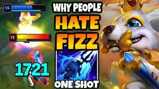 How to get FED on FIZZ and ONE SHOT while making your enemy hate facing you