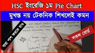 Pie Chart writing | Pie-Chart writing format | Pie Chart lekhar niyom | Multiple Pie Chart System
