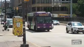 2011 Charm City Circulator Orion VII 3G HEV Bus #1201 (Purple Route)