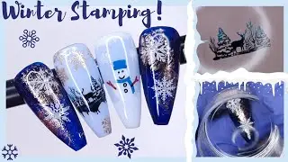 Simply Polished Stamping Haul | WINTER NAIL STAMPING TUTORIAL