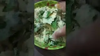 Saag k pakode| Rayo saag pakoda| Colours of life.