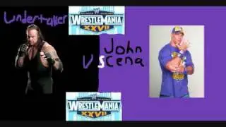 Championship Request1 John Cena vs Undertaker WM27!!!