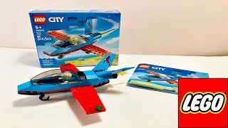LEGO CITY 60323 STUNT PLANE - LEGO Speed Build