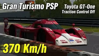 Test Drive Toyota GT-ONE Brutal TC off  | Gran Turismo PSP | Nurburgring 