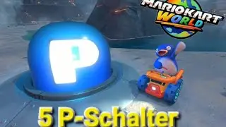 Kann ich bei meinem ERSTEN MAL Mario Kart World, 5 P-SCHALTER finden im freien fahren?
