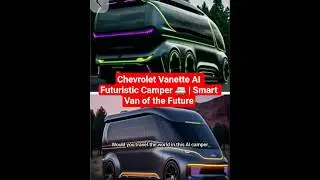Chevrolet Vanette Futuristic Camper Van 2035 | AI Smart RV#rvlife #vanlife #facts #mustwatch