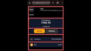 Trust Core Network TCore 1 Coin $ 1 Listing Price Official Price
