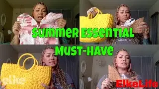 Review: Summer Essentials Fashion Must-Have!! Cork, Straw, Wedges...| Elke