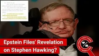 FACT CHECK: Epstein Files Reveal Stephen Hawking Liked to Watch Undressed People of Short Stature?