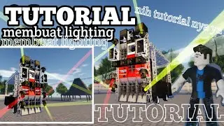 TUTORIAL MEMBUAT LIGHTING SOUND SYSTEM||ROBLOX SOUND HOREG MAP TIM SOTOK/CLARITY OVER SPL