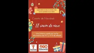LABORATORIO DE T&Iacute;TERES. Teatralis infantil 5 a&ntilde;os. Educartis Valencia. Navidad 2021.