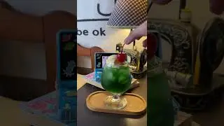 diy melon cream soda ! #melonsoda