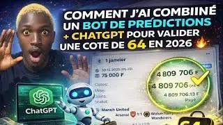 HOW I COMBINED A PREDICTION BOT + CHATGPT TO VALIDATE ODDS OF 64 IN 2026 🔥