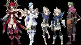 Fire Emblem Heroes: Voice Clips - Wings of Fate (Hinoka, Shigure, Female & Male Kana, Kaze)