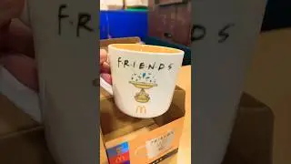 Friends mug for every breakfast menu for free! #shorts #unboxing  #mcdonalds