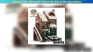 Hot Picks Moc Building Blocks Winter Village Technology Modular Bricks Model  Gifts Christmas Toys&bull;
