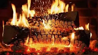 LIVE Slow Burning Firewood 4K | Cozy Fireplace Atmosphere