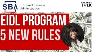 BREAKING: 5 NEW EIDL RULES | STIMULUS UPDATE SEPT 9 | SHE BOSS TALK