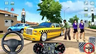 Roll Royce Dubai Taxi Drive | Taxi Sim 2022 Evolution Android , iOS Gameplay