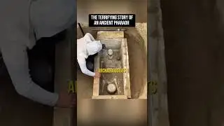 He opened an old slab and found an ancient burial site #history #ancient #mystery #shorts