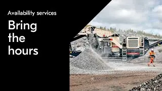 Availability services - Bring the hours with Metso Availability services