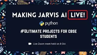 Making Real Life Jarvis Ai Live in a zoom meeting! Artificial Intelligence